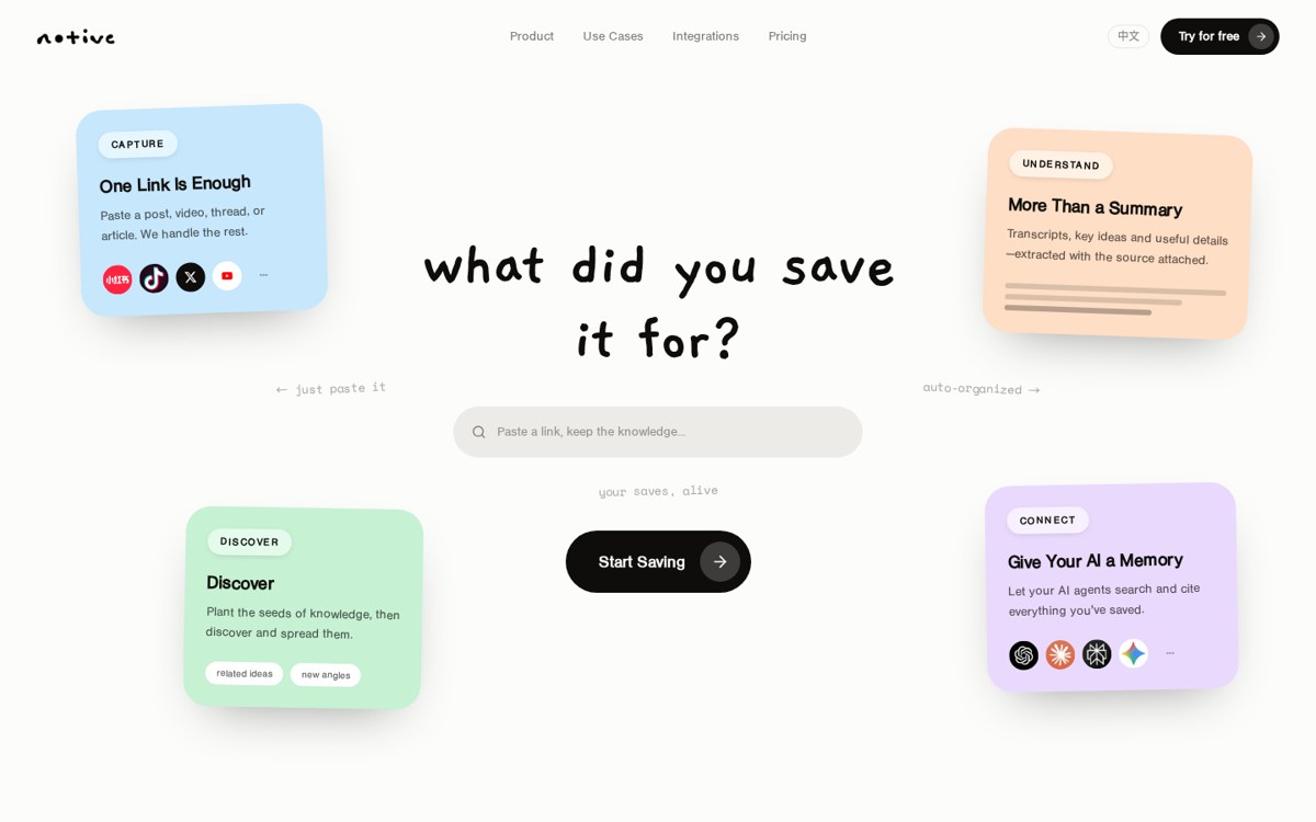 notive — Web product
